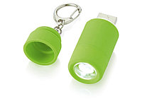 Мини-фонарь Avior с зарядкой от USB, зеленый (артикул 10413802)
