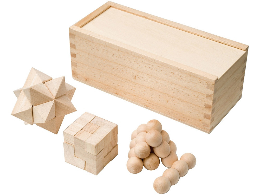 3 деревянные головоломки Brainiac (артикул 11002900) - фото 1 - id-p65792330