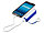 Портативное зарядное устройство Jive, ярко-синий/белый (артикул 13419503), фото 3