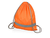 Рюкзак Россел, оранжевый с серыми шнурками (артикул 932018)