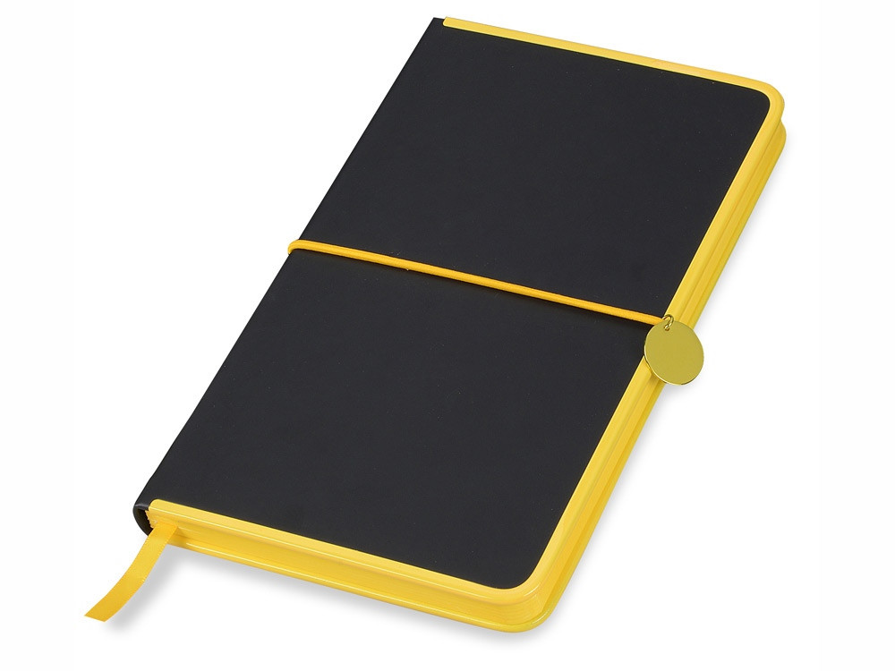 Блокнот Color Rim, черный/желтый. Lettertone (артикул 780434)