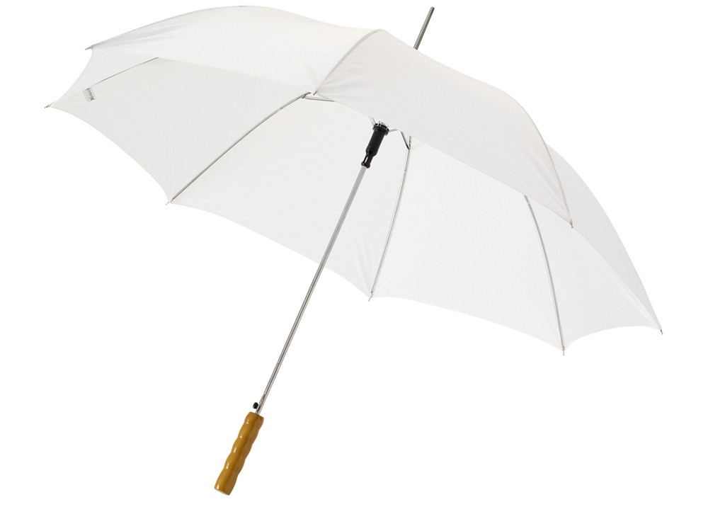 Зонт-трость Lisa полуавтомат 23, белый (артикул 19547890) - фото 1 - id-p65791398