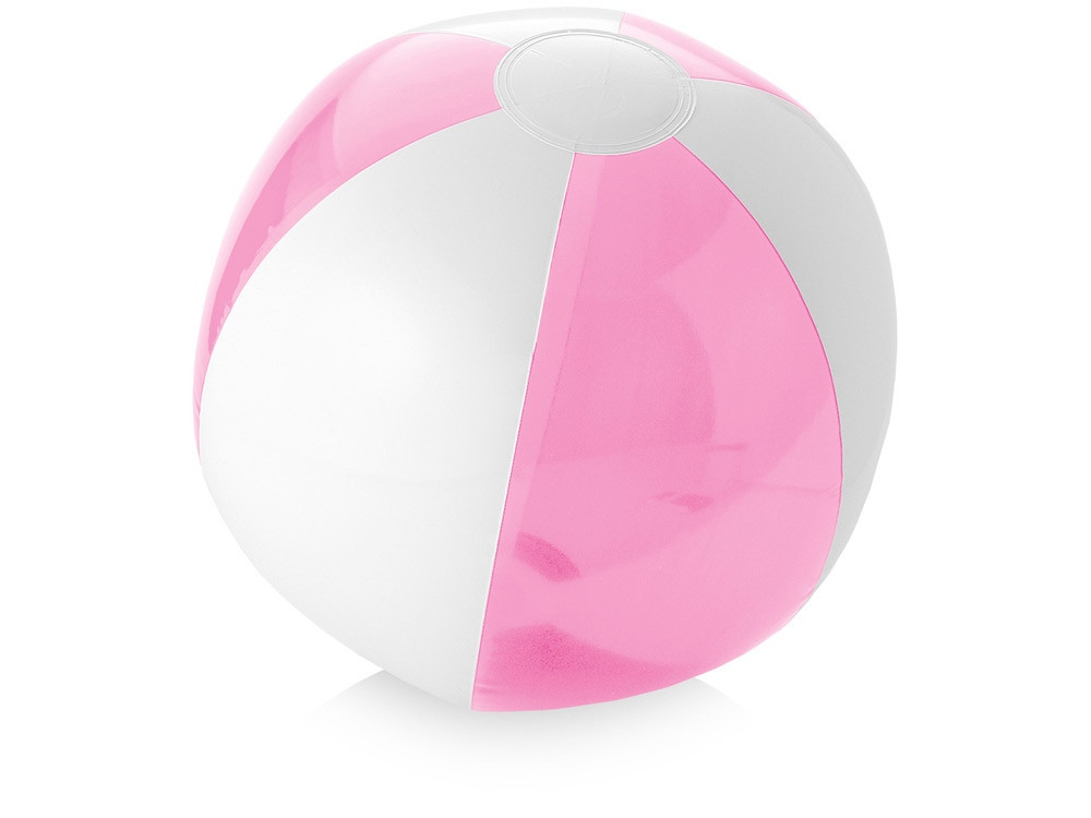 Пляжный мяч Bondi, розовый/белый (артикул 10039701), фото 1