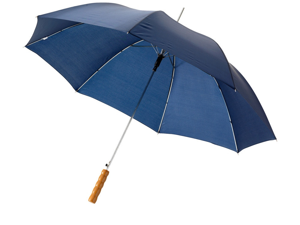 Зонт-трость Lisa полуавтомат 23, темно-синий (артикул 19547898)