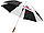 Зонт-трость Lisa полуавтомат 23, белый/черный (артикул 10901710), фото 3
