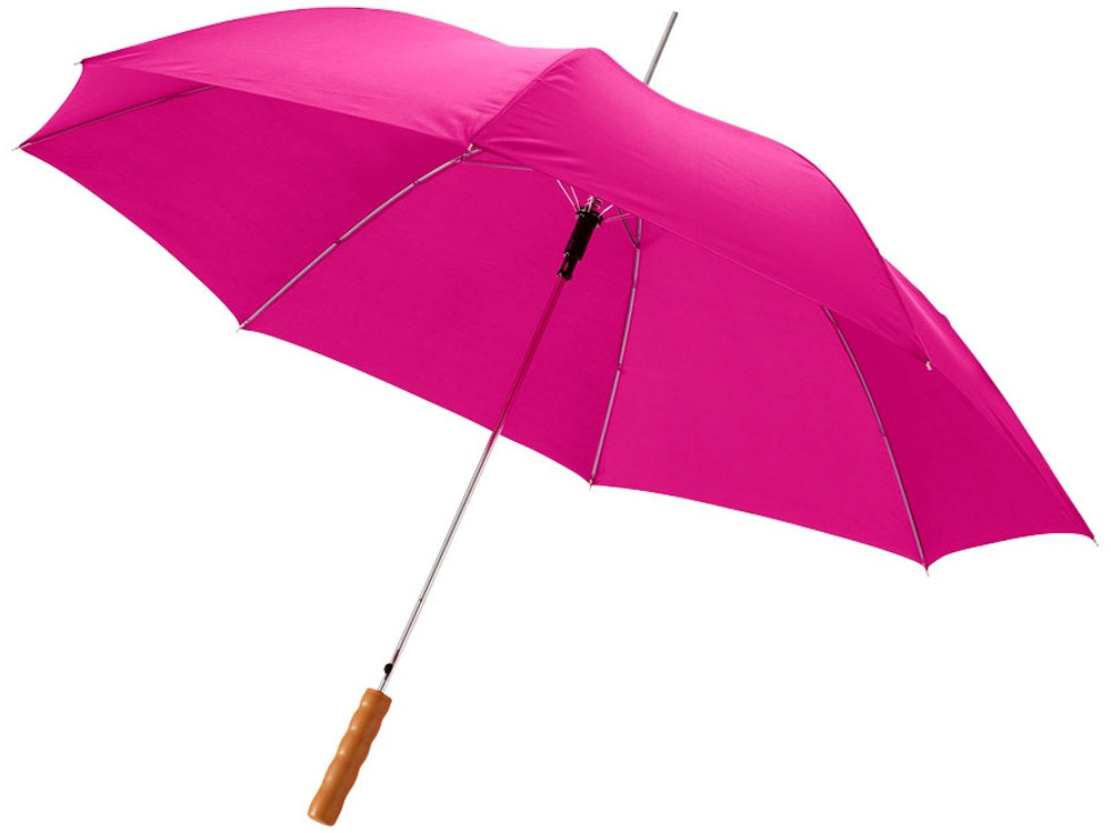 Зонт-трость Lisa полуавтомат 23, фуксия (артикул 10901708)