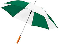 Зонт-трость Lisa полуавтомат 23, зеленый/белый (артикул 10901713)