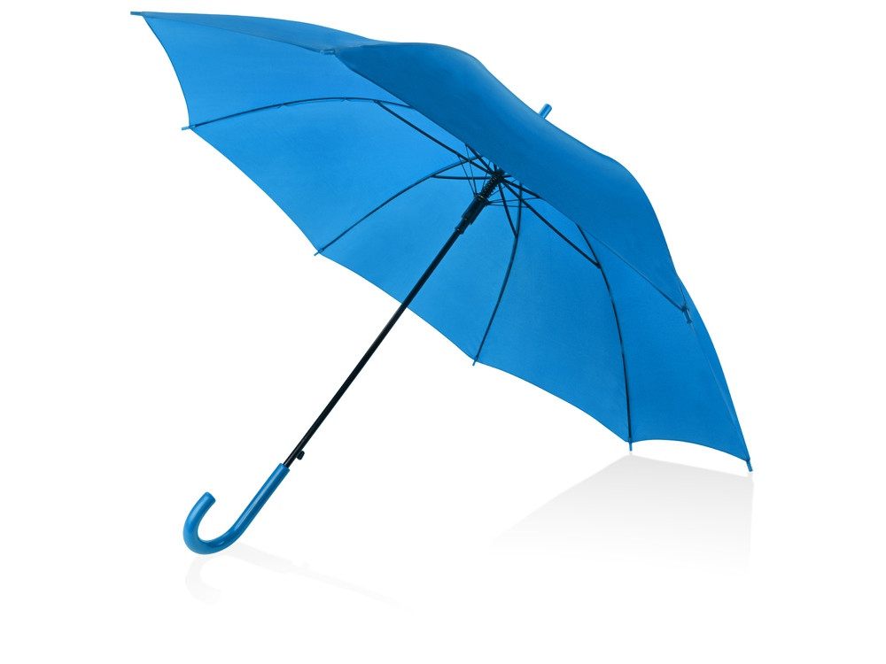 Зонт-трость полуавтоматический с пластиковой ручкой (артикул 907089) - фото 1 - id-p88581780