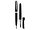 Набор ручек Cherbourg в футляре: ручка шариковая и роллер, черный, черные чернила (артикул 10627401), фото 3