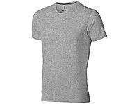 Kawartha мужская футболка из органического хлопка, серый меланж (артикул 3801696XS)