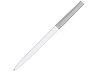 Ручка шариковая пластиковая Mondriane, белый/серый (артикул 10723404)