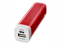 Портативное зарядное устройство Flash 2200 мА/ч, красный (артикул 12357104), фото 1
