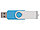 Флеш-карта USB 2.0 16 Gb Квебек, голубой (артикул 6211.10.16), фото 4