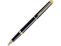 Ручка роллер Waterman Hemisphere Mars Black GT F, черный/золотистый (артикул 296537)