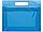 Прозрачная косметичка Paulo, синий (артикул 10248602), фото 3