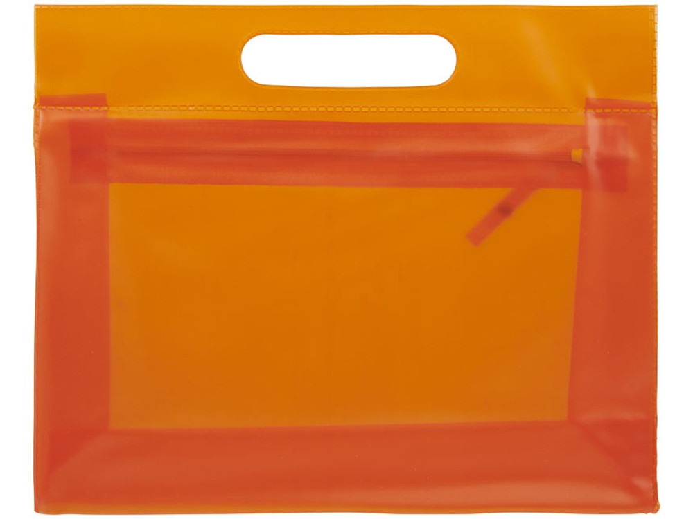 Прозрачная косметичка Paulo, оранжевый (артикул 10248604) - фото 3 - id-p65819769