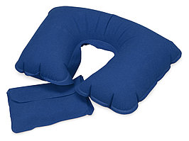 Подушка надувная Сеньос, синий (артикул 839422)