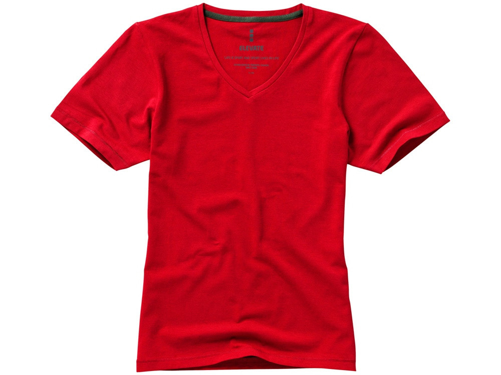 Kawartha женская футболка из органического хлопка, красный (артикул 3801725S) - фото 3 - id-p65794078