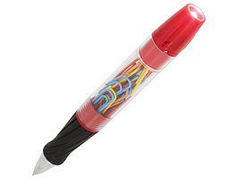 Королевская шариковая ручка со светодиодами и скрепками, красный (артикул 10725402)