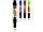 Королевская шариковая ручка со светодиодами и скрепками, зеленый (артикул 10725403), фото 3