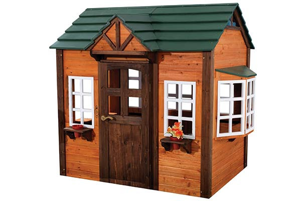 Детский деревянный игровой домик - фото 3 - id-p2579290