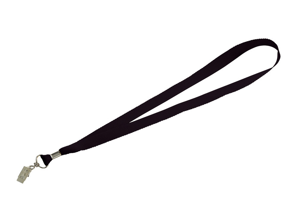 Шнурок с поворотным зажимом Igor, черный (артикул 10219900)