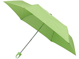Складной зонт Emily 21 дюйм с карабином, лайм (артикул 10913804)