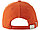 Бейсболка Challenge 6-ти панельная, оранжевый/натуральный (артикул 19548855), фото 2