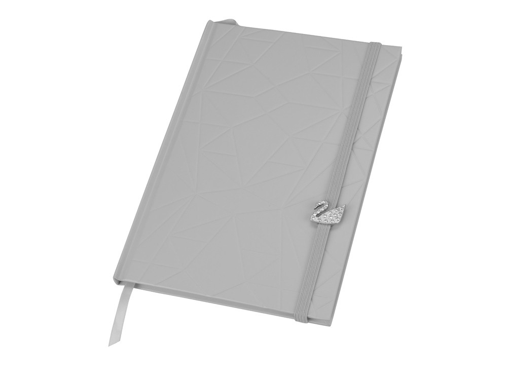 Блокнот А5 Swan Charm. Swarovski, серый (артикул 5247169)