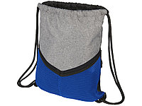 Спортивный рюкзак-мешок, серый/синий (артикул 12038502)