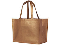 Ламинированная сумка-шоппер Alloy, медно-красный (артикул 12039401)