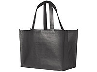 Ламинированная сумка-шоппер Alloy, стальной серый (артикул 12039403)