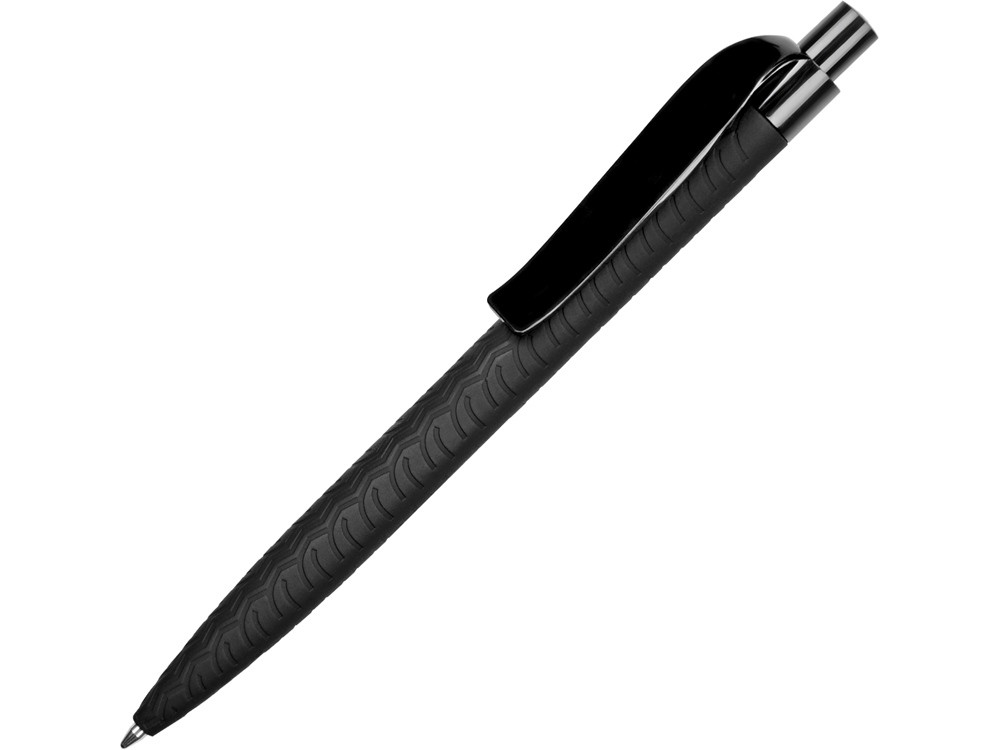 Ручка шариковая QS 03 PRP с рисунком протектор шины софт-тач PRP (артикул qs03prp-75) - фото 1 - id-p65810506