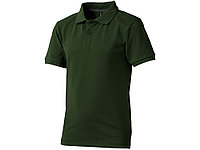 Рубашка поло Calgary детская, зеленый армейский (артикул 3808270.10)
