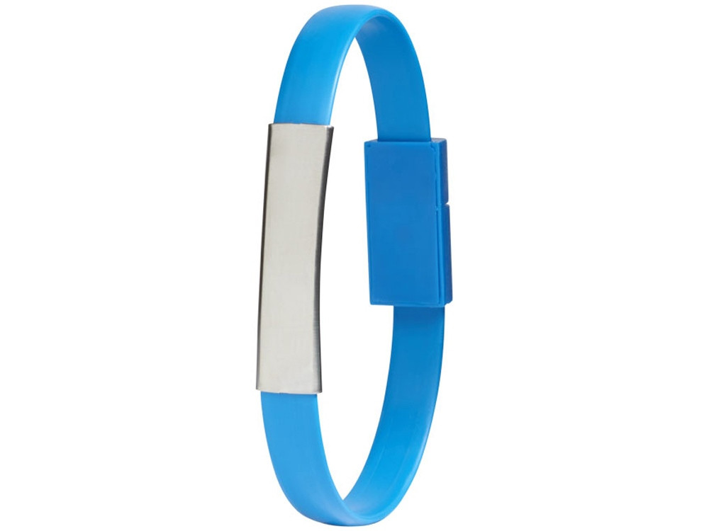 Bracelet Зарядный кабель 2-в-1, синий (артикул 13495502) - фото 1 - id-p65818463