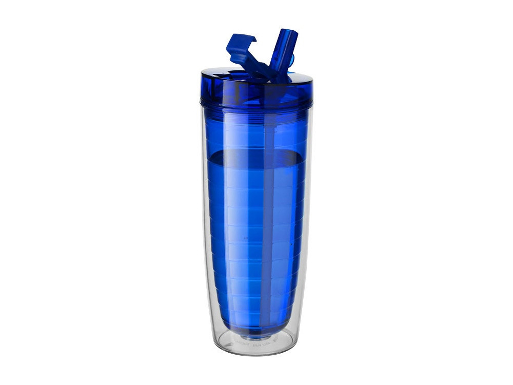 Термостакан Sippe, синий прозрачный (артикул 10033401) - фото 1 - id-p65796176