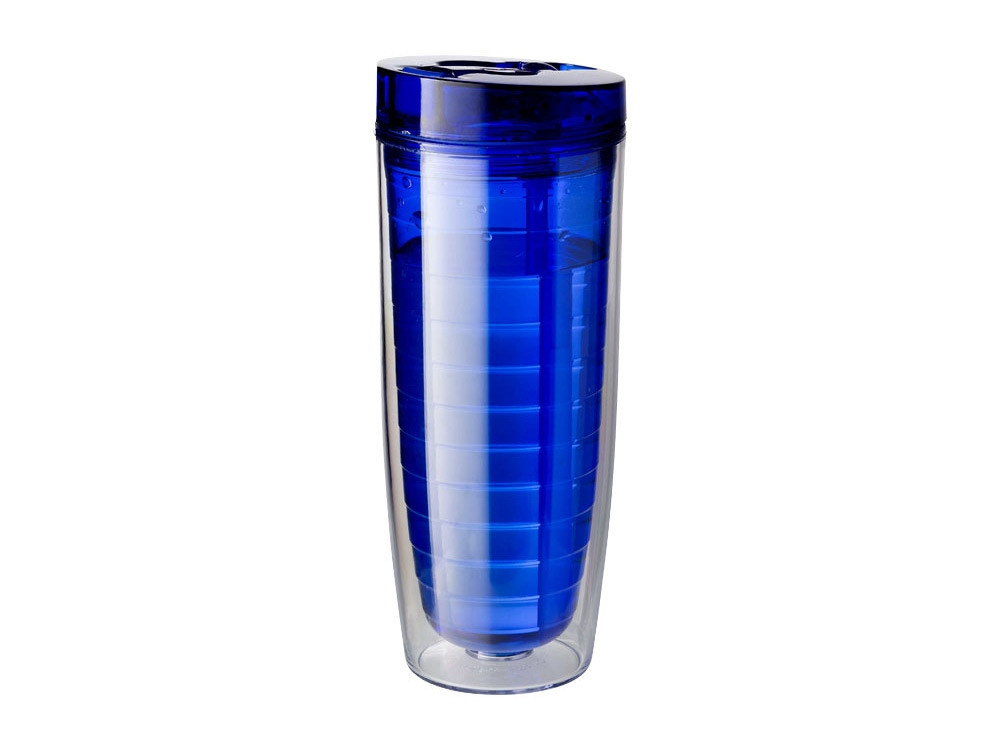 Термостакан Sippe, синий прозрачный (артикул 10033401) - фото 2 - id-p65796176