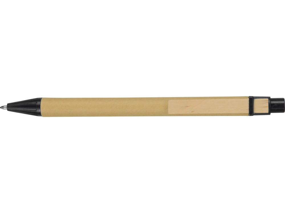 Ручка шариковая Salvador, натуральный/черный, черные чернила (артикул 10612300) - фото 5 - id-p65792553