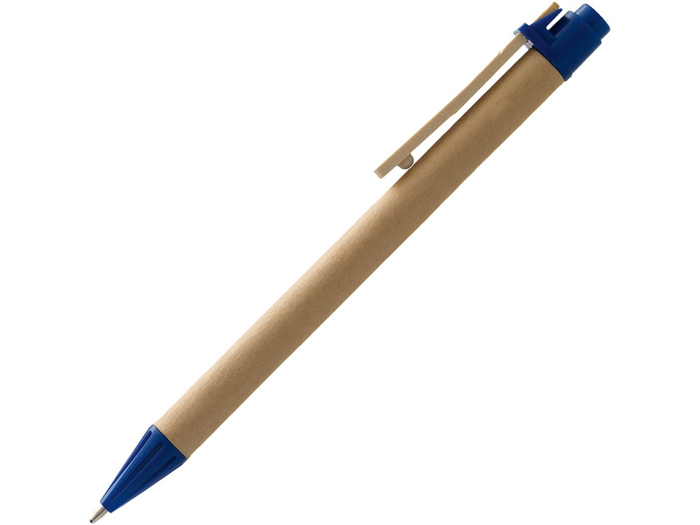 Ручка шариковая Salvador, натуральный/темно-синий, черные чернила (артикул 10612302) - фото 1 - id-p65792555