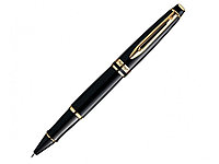 Ручка роллер Waterman Expert 3 Black Laque GT F, черный/золотистый (артикул 296567)