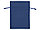 Мешочек подарочный, лен, средний, темно-синий (артикул 995004), фото 2