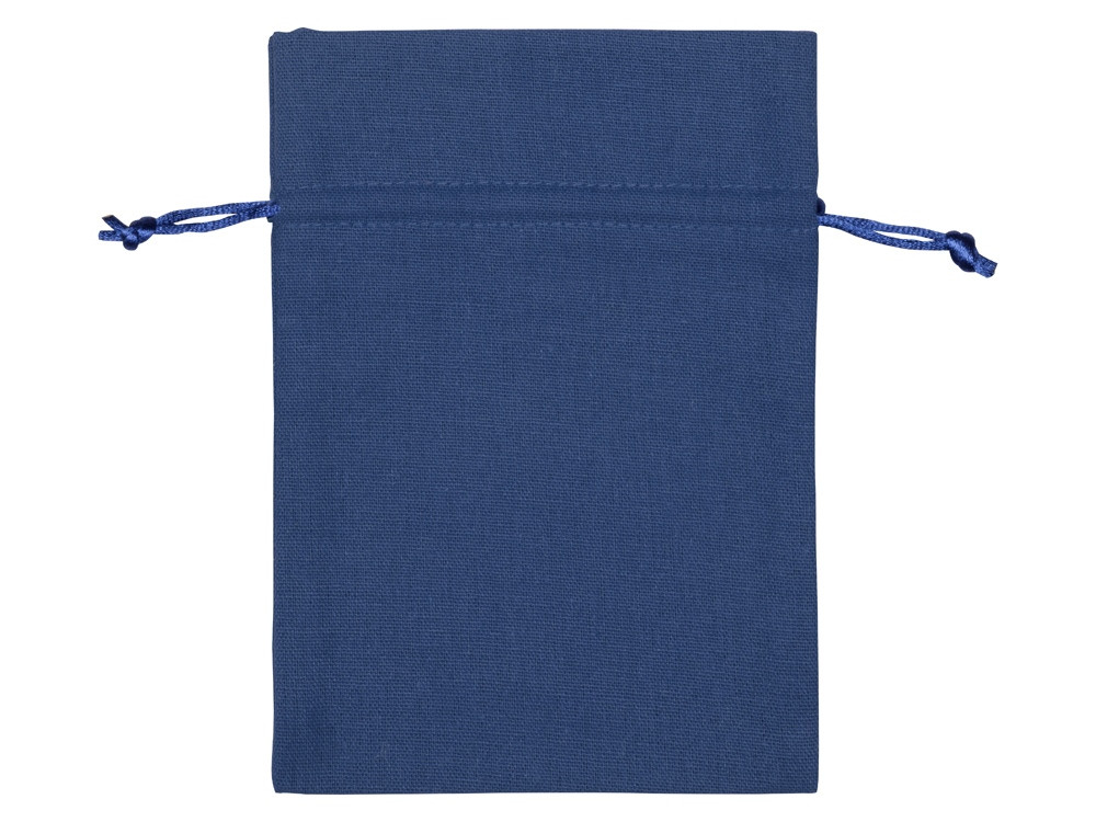Мешочек подарочный, лен, средний, темно-синий (артикул 995004) - фото 2 - id-p65812988