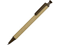 Ручка шариковая Эко, бежевый/коричневый (артикул 18340.08)