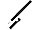 Ручка пластиковая шариковая трехгранная Nook с подставкой для телефона в колпачке, черный/белый (артикул, фото 5
