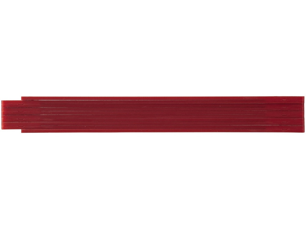 Складная линейка длиной 2 м, красный (артикул 10418602) - фото 3 - id-p65796237