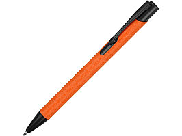 Ручка металлическая шариковая Crepa, оранжевый/черный (артикул 304908)