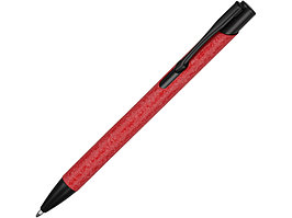 Ручка металлическая шариковая Crepa, красный/черный (артикул 304901)