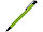 Ручка металлическая шариковая Crepa, зеленое яблоко/черный (артикул 304903), фото 3
