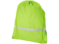 Рюкзак ''Premium'' со светоотражающей полоской, неоновый зеленый (артикул 19550053)