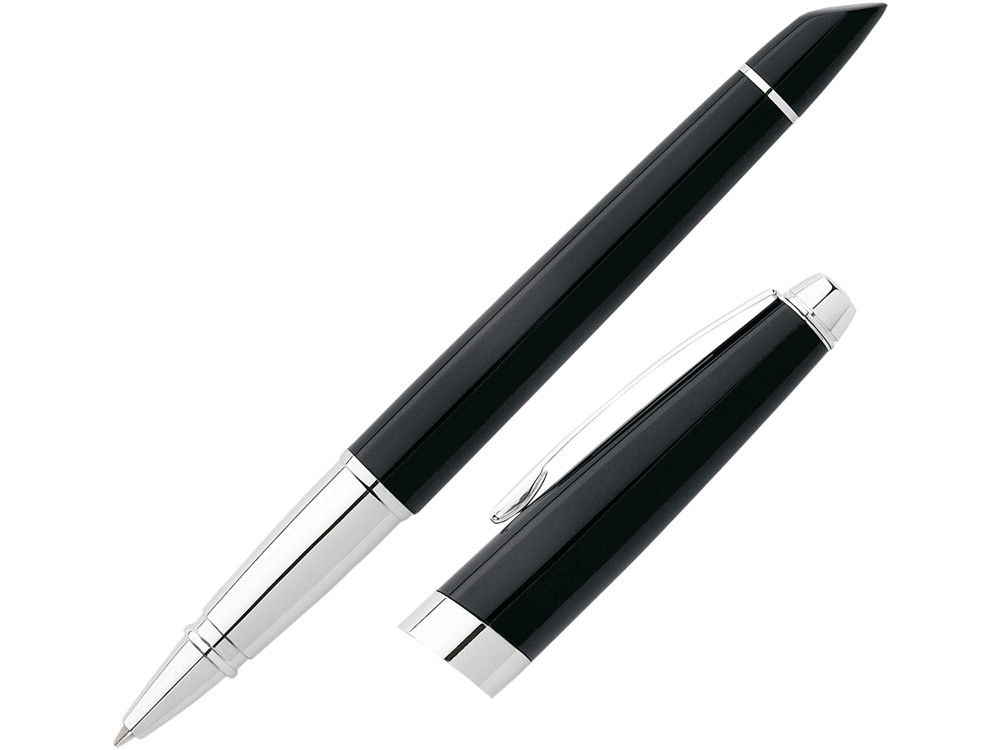 Ручка-роллер Cross модель Aventura Onix Black в футляре (артикул 296627) - фото 1 - id-p65791661